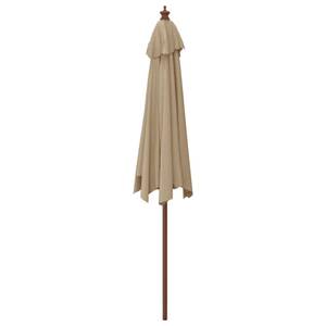 Parasol de jardin 3028552 Taupe