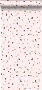 Tapete Terrazzo-Motiv 7299 Pink