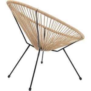 Fauteuil de jardin Acapulco Marron - Métal - Matière plastique - 73 x 85 x 78 cm