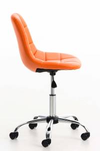 Chaise de bureau Emil Orange