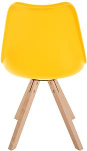 Chaise de salle à manger Sofia Lot de 4 Jaune