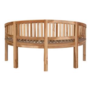 Gartenbank Boca Holz teilmassiv - 150 x 85 x 60 cm