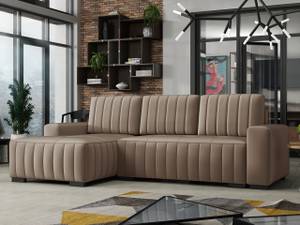 Ecksofa Hugo Beige - Ecke davorstehend links