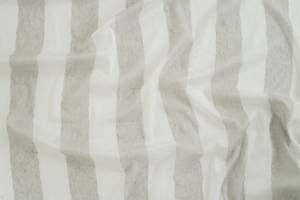 Vorhang grau streifen Grau - Textil - 140 x 245 x 140 cm