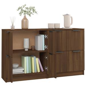 Sideboard (2er Set) 3015627 Eiche Dunkel