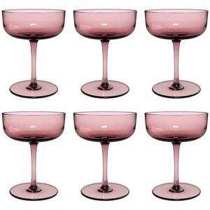 Sektschalen Like Glass 6er Set Pink - Anzahl Teile im Set: 6