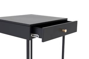 Table de chevet Bakal Noir - Noir brillant