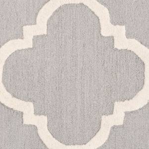 Wollteppich Clark Beige - Grau - Textil - 150 x 1 x 245 cm