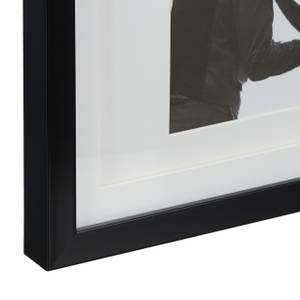 Bilderrahmen 25x25 cm 2er Set Schwarz