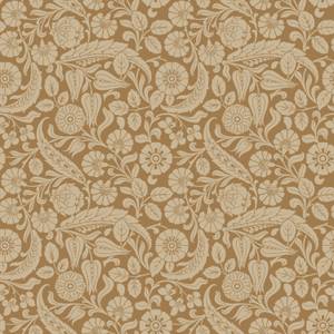 Tapete Blumenmuster 7362 Braun - 50 x 900 x 900 cm