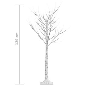 Sapin de noël 3009956 Blanc crème - Hauteur : 120 cm