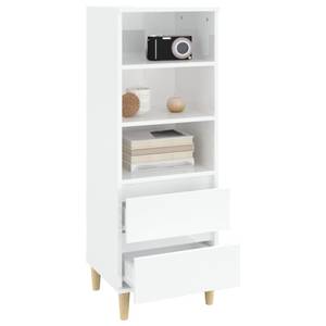 Highboard DE6354 Hochglanz Weiß