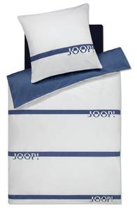 JOOP! LOGO STRIPES Garnitur Blau - 155 x 220 cm