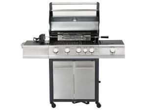 Grill ROASTY Schwarz - Metall - 56 x 121 x 148 cm