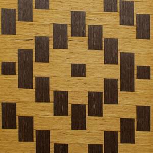 Paravent brise-vue cloison 4 panneaux Marron - Bois manufacturé - Papier - 180 x 179 x 2 cm