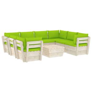 Mobilier de jardin (lot de 9) 3016490-21 Vert - Vert clair