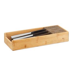 Range-couverts en bambou Profondeur : 16 cm