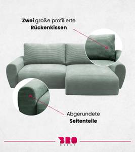 Ecksofa PATI Duo Grün