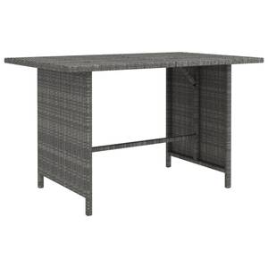 Salon de jardin (lot de 10) 3009676-2 Gris - Métal - Polyrotin - 60 x 60 x 60 cm