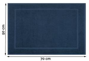 Badematte 00000360 2er-Set Marineblau