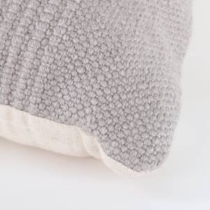 Dekokissen Lander Weiß - Textil - 45 x 10 x 45 cm