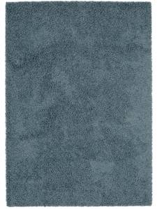 Hochflorteppich Swirls Blau - 133 x 190 cm