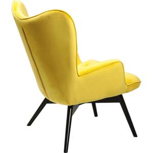 Fauteuil Vicky Velvet Jaune