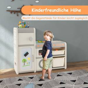 Spielzeugregal FB32343SD Beige - Kunststoff - 38 x 98 x 116 cm