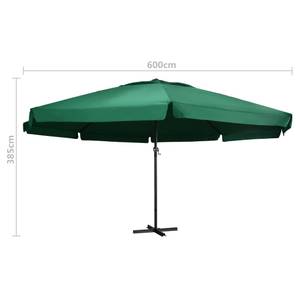 Parasol 3001704 Vert - 600 x 330 x 600 cm