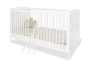 Chambre bébé Viktoria, l 2 éléments - Blanc - Stratifié