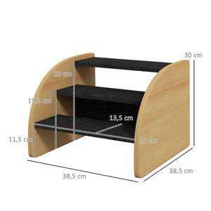 Haustiertreppe D06-185V00AK Holzwerkstoff - 39 x 30 x 39 cm