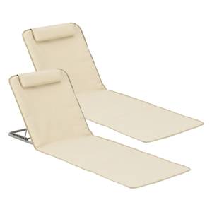 Lot 2 Matelas de Plage Donostia Beige