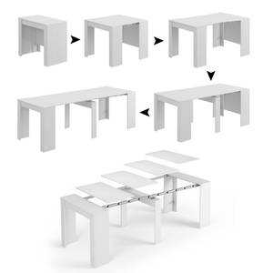 Ausziehbarer Tisch Diluna Weiß