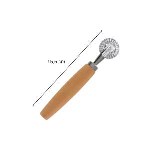 Roulette à pâtisserie simple Sybarys Gris - Métal - 7 x 33 x 2 cm