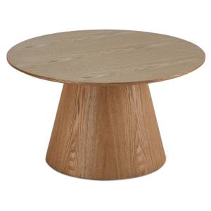 Table basse Tango Naturel ø80x45 cm Marron - Bois manufacturé - Bois/Imitation - 80 x 45 x 80 cm