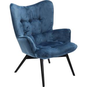 Fauteuil Vicky Velvet Bleu