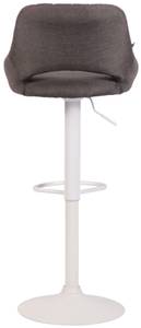 Tabouret de bar Milet Gris - Blanc