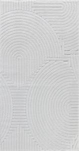Tapis GUIZA Blanc - 80 x 150 cm