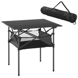 Campingtisch 84B-567 Grau - Metall - 70 x 69 x 70 cm