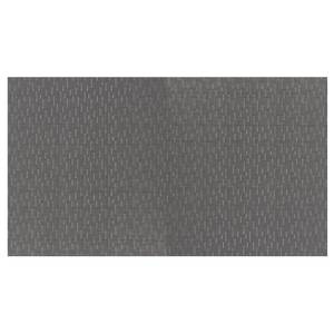 Outdoor-Teppich Siena Grau - Kunststoff - 60 x 1 x 100 cm