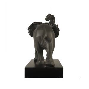 Deko Objekt Studio 8 - Elefant Grau - Porzellan - 25 x 43 x 57 cm