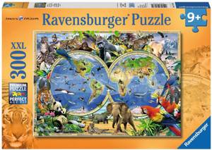 Wild World Puzzle 300 Teile Orange - Kunststoff - 23 x 4 x 34 cm