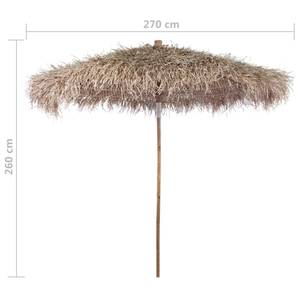 Parasol 41508 Marron - Bambou - 270 x 260 x 270 cm