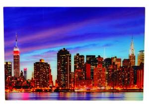 Glasbild T117 New York Glas - 60 x 40 x 4 cm