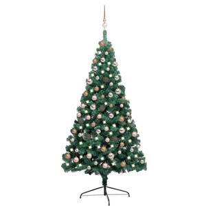 Sapin de noël artificiel Doré - Vert - 110 x 180 x 110 cm