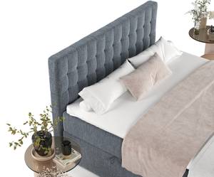 Boxspringbett Namur Blau - Breite: 160 cm