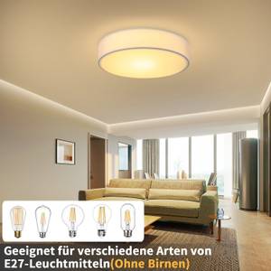 LED Deckenleuchte Booker Weiß