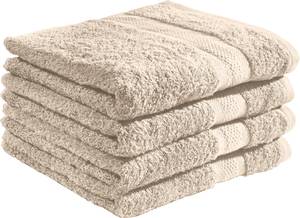 Duschtuch 4er-Pack 166394 Beige