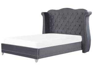 Doppelbett AYETTE Grau - Breite: 225 cm