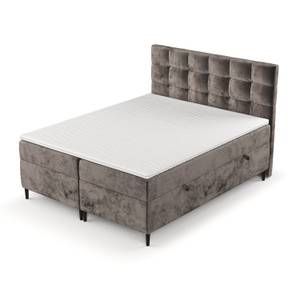 Boxspringbett Urbaneo Braun - Breite: 140 cm